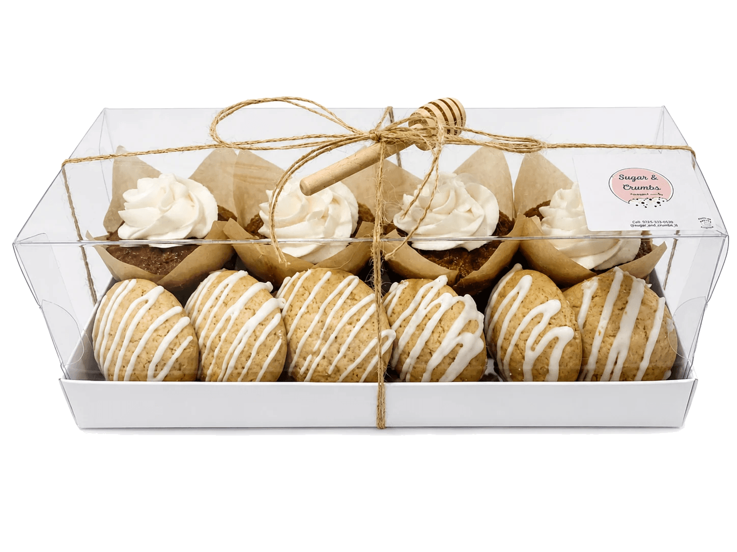Sugar and Crumbs honey assortment gift box